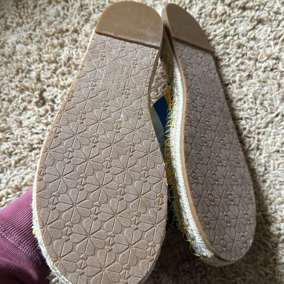 KATE SPADE NEW YORK |  Saltie Shore Oceanside MULTI Espadrilles Slip On | 10.5 - Picture 7 of 8
